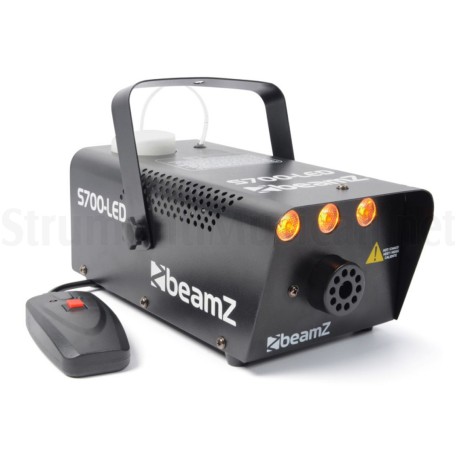 BEAMZ S700 LED Smoke Machine with Flame Effect