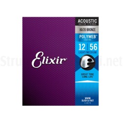 ELIXIR 11075 Acoustic 80/20 Bronze Polyweb Light/Medium